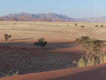 Namibian savanna Desert wild landscape royalty free stock image Namibian savanna Desert wild landscape royalty free stock image