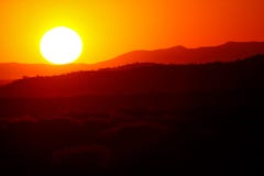African Sunset stock photography African Sunset stock photography