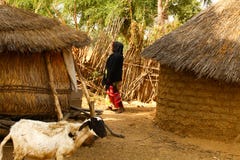 African Village Royalty Free Stock Photos African Village Royalty Free Stock Photos