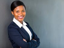 Afrikaanse Amerikaanse onderneemster royalty-vrije stock afbeeldingen Afrikaanse Amerikaanse onderneemster royalty-vrije stock afbeeldingen