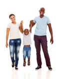 Afrikanischer Familienspaß lizenzfreies stockbild Afrikanischer Familienspaß lizenzfreies stockbild
