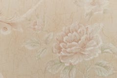Age-old Wallpapers As A Background From Flowers Stock Photos