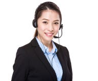 Agente di servizi di assistenza al cliente immagini stock libere da diritti Agente di servizi di assistenza al cliente immagini stock libere da diritti
