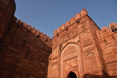 agra fort indu Fotografia Stock agra fort indu Fotografia Stock