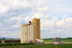 Agricultural Silo In France Stock Photography Agricultural Silo In France Stock Photography