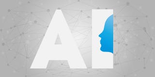 AI, intelligenza artificiale, in profondità imparare e progettazione di massima futura di tecnologia - illustrazione di vettore royalty illustrazione gratis AI, intelligenza artificiale, in profondità imparare e progettazione di massima futura di tecnologia - illustrazione di vettore royalty illustrazione gratis