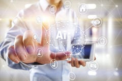 AI - Τεχνητή νοημοσύνη, έξυπνη τεχνολογία και καινοτομία στην επιχείρηση βιομηχανίας και έννοια ζωής στην εικονική οθόνη διανυσματική απεικόνιση AI - Τεχνητή νοημοσύνη, έξυπνη τεχνολογία και καινοτομία στην επιχείρηση βιομηχανίας και έννοια ζωής στην εικονική οθόνη διανυσματική απεικόνιση