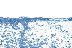 Air Bubbles In Water Royalty Free Stock Image