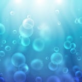 Air Bubbles Of Water Royalty Free Stock Photography