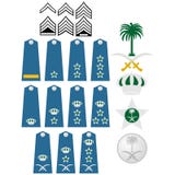 Air Force Insignia Saudi Arabia Royalty Free Stock Images