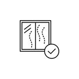 air pollution, close, window icon. Element of air pollution for mobile concept and web apps icon. Thin line icon for website stock illustration air pollution, close, window icon. Element of air pollution for mobile concept and web apps icon. Thin line icon for website stock illustration