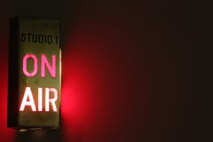 On Air Studio Sign