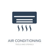 airconditioningspictogram in in ontwerpstijl airconditioningspictogram op witte achtergrond wordt geïsoleerd die Airconditionings stock illustratie airconditioningspictogram in in ontwerpstijl airconditioningspictogram op witte achtergrond wordt geïsoleerd die Airconditionings stock illustratie