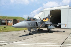 Aircraft JAS 39C Gripen stock photos Aircraft JAS 39C Gripen stock photos