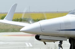 Airplane Propeller Royalty Free Stock Photo Airplane Propeller Royalty Free Stock Photo