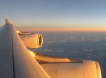 Airplane Wing 1 Stock Image Airplane Wing 1 Stock Image
