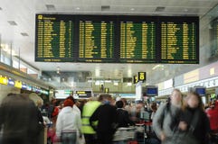 Airport. Inside view of airport Airport. Inside view of airport