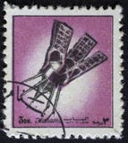 AJMAN/MANAMA - CIRCA 1972: Γραμματόσημο που τυπώνεται από Ajman για την ιστορία του διαστήματος, στοκ εικόνες με δικαίωμα ελεύθερης χρήσης AJMAN/MANAMA - CIRCA 1972: Γραμματόσημο που τυπώνεται από Ajman για την ιστορία του διαστήματος, στοκ εικόνες με δικαίωμα ελεύθερης χρήσης