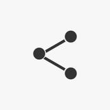 Aktiesymbol, nätverk, sammanlänkning, server royaltyfri illustrationer Aktiesymbol, nätverk, sammanlänkning, server royaltyfri illustrationer
