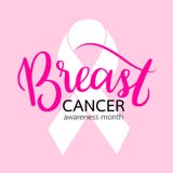 Aktion för bröstcancermedvetenhetmånad stock illustrationer Aktion för bröstcancermedvetenhetmånad stock illustrationer