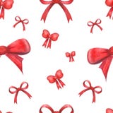 Akwarela świąteczny wzór handmade z łękami różni typ ilustracji Akwarela świąteczny wzór handmade z łękami różni typ ilustracji
