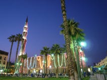 Al Hussein mosque Royalty Free Stock Images Al Hussein mosque Royalty Free Stock Images