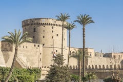 Al-Muqattam Tower of Saladin Citadel of Cairo, Egypt Stock Photos Al-Muqattam Tower of Saladin Citadel of Cairo, Egypt Stock Photos
