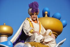 Aladdin In A Dream Come True Celebrate Parade Stock Photo Aladdin In A Dream Come True Celebrate Parade Stock Photo