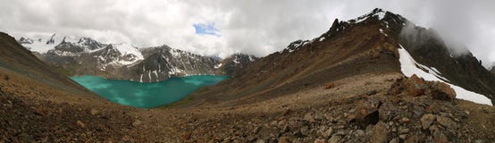 Alakol lake in Kyrgyzstan, Tian Shan mountains Stock Image Alakol lake in Kyrgyzstan, Tian Shan mountains Stock Image