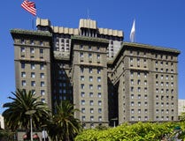 Alamo kwadrat w San Francisco puszka miasteczku obrazy stock Alamo kwadrat w San Francisco puszka miasteczku obrazy stock
