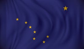 alaska flagę ilustracji alaska flagę ilustracji