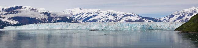 Alaska Hubbard Glacier Panoramic Vista Stock Photo Alaska Hubbard Glacier Panoramic Vista Stock Photo