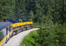 Alaska Railroad Stock Photos