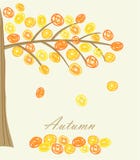 Albero di autunno illustrazione vettoriale Albero di autunno illustrazione vettoriale