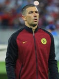 Aleksandar Kolarov royalty free stock images Aleksandar Kolarov royalty free stock images