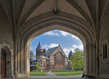 Aleksander Hall przy uniwersytet princeton w Princeton, Nowym - byd?o USA zdjęcia stock Aleksander Hall przy uniwersytet princeton w Princeton, Nowym - byd?o USA zdjęcia stock