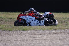 Alex Polita - Ducati 1198R - corsa di Barni fotografie stock libere da diritti Alex Polita - Ducati 1198R - corsa di Barni fotografie stock libere da diritti