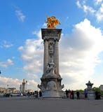 Alexandre ΙΙΙ pont στοκ εικόνα Alexandre ΙΙΙ pont στοκ εικόνα