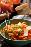 Alfredo pasta sauce with butternut squash, garlic and Parmesan .selective focus stock images Alfredo pasta sauce with butternut squash, garlic and Parmesan .selective focus stock images
