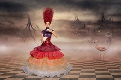 Alice nel paese delle meraviglie immagini stock libere da diritti Alice nel paese delle meraviglie immagini stock libere da diritti