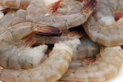 Alimento japonés - gambas sin procesar gastrónomas del tigre del rey del sushi fotos de archivo Alimento japonés - gambas sin procesar gastrónomas del tigre del rey del sushi fotos de archivo