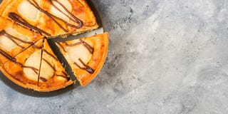 Pear pie or tart stock photo Pear pie or tart stock photo