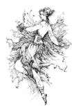 Allegoria della farfalla illustrazione di stock Allegoria della farfalla illustrazione di stock