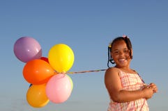 Alles Gute zum Geburtstagmädchen stockfoto Alles Gute zum Geburtstagmädchen stockfoto