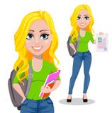 Allievo felice Di nuovo al banco royalty illustrazione gratis Allievo felice Di nuovo al banco royalty illustrazione gratis