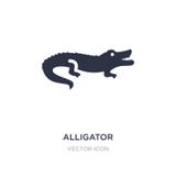 alligator icon on white background. Simple element illustration from Animals concept stock illustration alligator icon on white background. Simple element illustration from Animals concept stock illustration