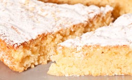 Almond Cake Stock Image Almond Cake Stock Image