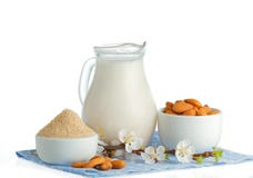 Almond Milk Stock Photography Almond Milk Stock Photography