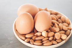 Image result for almond nuts and eggs