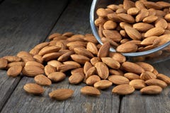 Almonds Almond Nuts Food